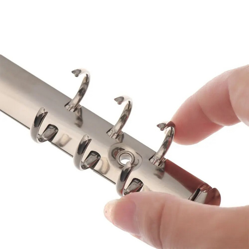 A4/B5/A5/A6/A7 metallist spiraalrõngad köiteklamber Lahtised lehtedega failikaustaklambrid sülearvuti tarvikud kirjatarbed