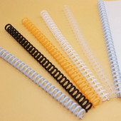 4 bucăți 10 mm 30 găuri inel de legare din plastic cu frunze libere inele spiralate cu arc pentru copii A4 A5 A6 caiet de hârtie papetărie articole de birou