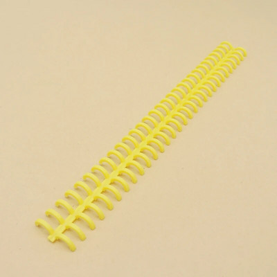 4 bucăți 10 mm 30 găuri inel de legare din plastic cu frunze libere inele spiralate cu arc pentru copii A4 A5 A6 caiet de hârtie papetărie articole de birou