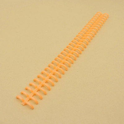 4 bucăți 10 mm 30 găuri inel de legare din plastic cu frunze libere inele spiralate cu arc pentru copii A4 A5 A6 caiet de hârtie papetărie articole de birou