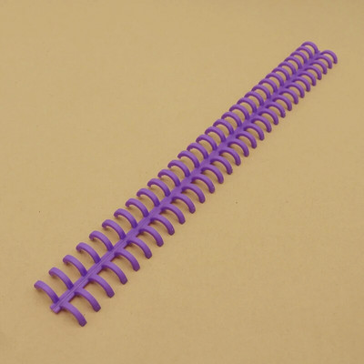 4 bucăți 10 mm 30 găuri inel de legare din plastic cu frunze libere inele spiralate cu arc pentru copii A4 A5 A6 caiet de hârtie papetărie articole de birou