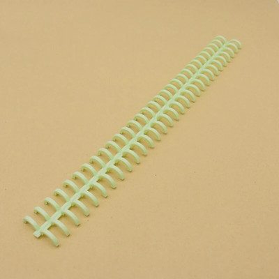 4 bucăți 10 mm 30 găuri inel de legare din plastic cu frunze libere inele spiralate cu arc pentru copii A4 A5 A6 caiet de hârtie papetărie articole de birou
