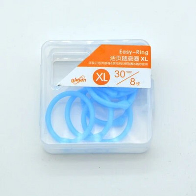 Kūrybinis plastikinis 30 mm / 24 mm / 15 mm daugiafunkcis apskritas žiedas "pasidaryk pats" albumai laisvų lapų knygų segtuvai biuro įrišimo reikmenys