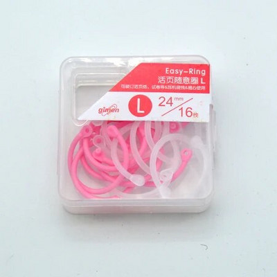 Kūrybinis plastikinis 30 mm / 24 mm / 15 mm daugiafunkcis apskritas žiedas "pasidaryk pats" albumai laisvų lapų knygų segtuvai biuro įrišimo reikmenys