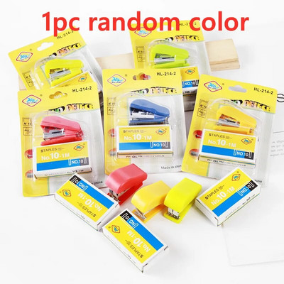 10#Stapler Student Use Mini Small Stapler φορητό πολυλειτουργικό μηχάνημα συρραφής βιβλιοδεσίας Σταθερά συρραπτικά οικιακού γραφείου