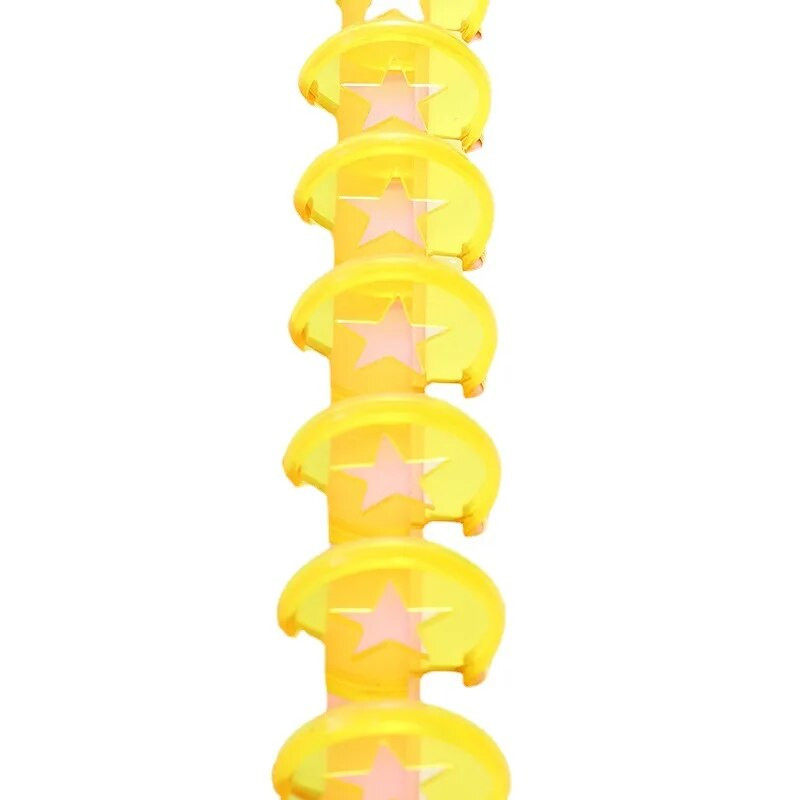 12 tk 30 mm seeneauguga köitmisplaadid Sülearvuti lahtiste lehtedega kettad Plastrõngad Täheketta köitmisrõngad sülearvuti köitmistarvikud