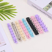 Α7 Αξεσουάρ υλικού Δακτύλιοι βιβλιοδεσίας Σημειωματάριο Μεταλλικό κλιπ βιβλιοδεσίας έξι οπών Φάκελος γραφείου με χαλαρά φύλλα Βιβλίο ταξιδιωτικού σημειωματάριου