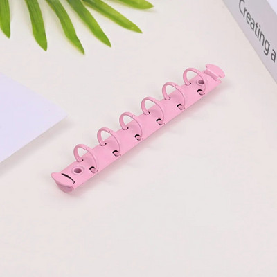 Α7 Αξεσουάρ υλικού Δακτύλιοι βιβλιοδεσίας Σημειωματάριο Μεταλλικό κλιπ βιβλιοδεσίας έξι οπών Φάκελος γραφείου με χαλαρά φύλλα Βιβλίο ταξιδιωτικού σημειωματάριου