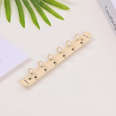 Α7 Αξεσουάρ υλικού Δακτύλιοι βιβλιοδεσίας Σημειωματάριο Μεταλλικό κλιπ βιβλιοδεσίας έξι οπών Φάκελος γραφείου με χαλαρά φύλλα Βιβλίο ταξιδιωτικού σημειωματάριου