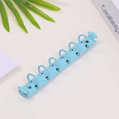 Α7 Αξεσουάρ υλικού Δακτύλιοι βιβλιοδεσίας Σημειωματάριο Μεταλλικό κλιπ βιβλιοδεσίας έξι οπών Φάκελος γραφείου με χαλαρά φύλλα Βιβλίο ταξιδιωτικού σημειωματάριου