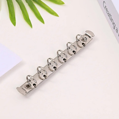 Α7 Αξεσουάρ υλικού Δακτύλιοι βιβλιοδεσίας Σημειωματάριο Μεταλλικό κλιπ βιβλιοδεσίας έξι οπών Φάκελος γραφείου με χαλαρά φύλλα Βιβλίο ταξιδιωτικού σημειωματάριου