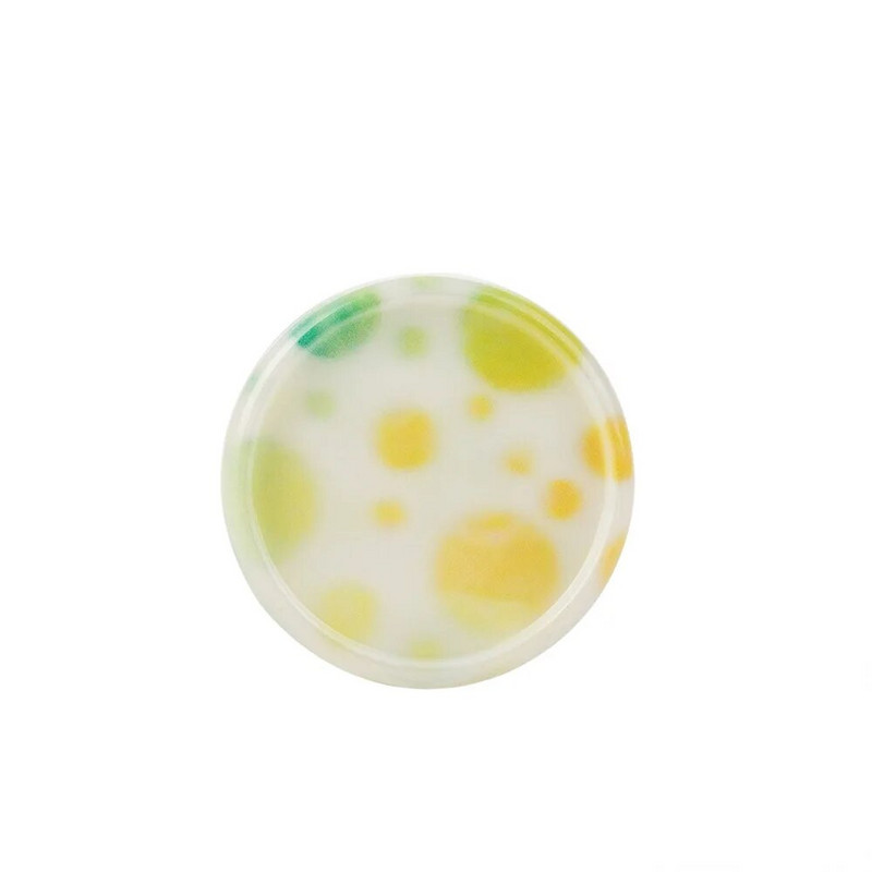 12 τεμ. Σημειωματάριο με τρύπα μανιταριού 35 χιλιοστά Δακτύλιοι βιβλιοδεσίας με χαλαρά φύλλα Πλαστικό βιβλιοδέτη Λεμόνι γραφικός δίσκος μανιτάρι με κουμπί Πλαστικό δαχτυλίδι