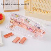 Εγχειρίδιο διαφανών γραφείου Μεγάλο συρραπτικό απλό σχέδιο Κατάλληλο για φοιτητές Συρραπτικό χειρός προμήθειες γραφείου