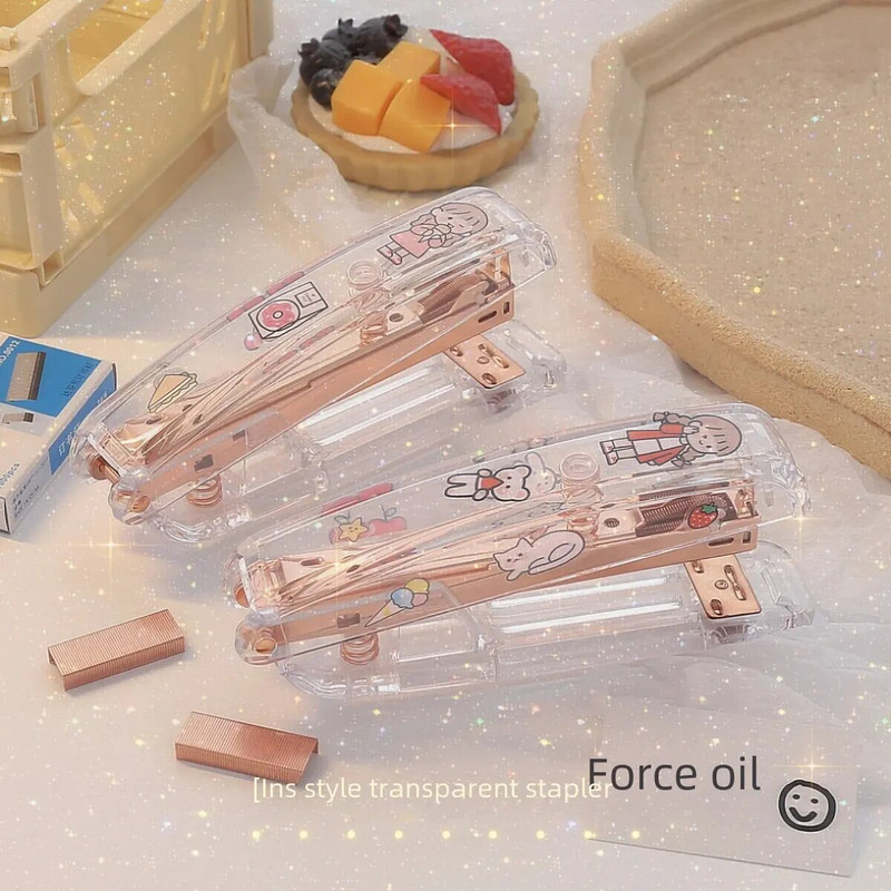 Εγχειρίδιο διαφανών γραφείου Μεγάλο συρραπτικό απλό σχέδιο Κατάλληλο για φοιτητές Συρραπτικό χειρός προμήθειες γραφείου