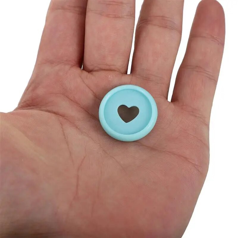 50 gab. Grāmatu piederumi Piezīmjdatora Sirds Diski Iesiešanas Apaļas Brīvu lapu saistviela Plastmasas stiprinājumi