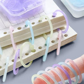 32 τεμ. 15 χιλιοστά Loose Leaf Binder Δαχτυλίδι Ανοιγόμενο Notebook Refill Δαχτυλίδι μπρελόκ DIY φωτογραφικό άλμπουμ Κύκλοι σφιγκτήρες Αναλώσιμα βιβλιοδεσίας γραφείου