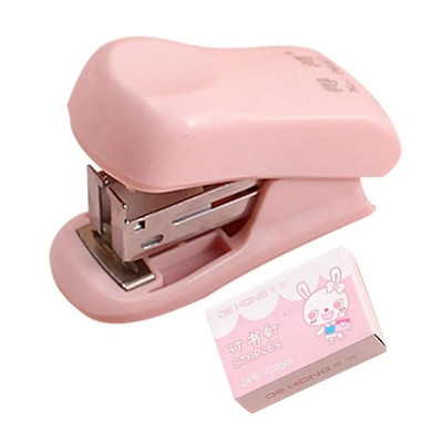 Miniatiūrinis segiklis su segtuku rankiniu staliniu segtuvu Mažesnio pastangų reikalaujantis segiklis su įmontuotu segtukų nuėmikliu ir 400 vnt.