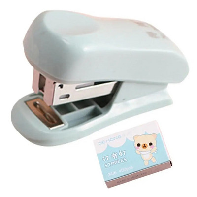 Miniatiūrinis segiklis su segtuku rankiniu staliniu segtuvu Mažesnio pastangų reikalaujantis segiklis su įmontuotu segtukų nuėmikliu ir 400 vnt.