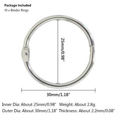 5/10 vnt. 20-88 mm Įvairūs dydžiai Metaliniai laisvi lapeliai Knygų segtuvai Žiedai dienoraščių iškarpoms Albumai Kortelės Užuolaidos Dokumentai