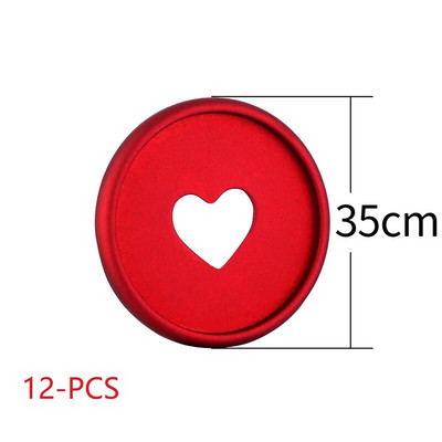 35 MM grybų plastiko rišamoji sagtis, nešiojamojo kompiuterio segtuvo žiedas raudonas matinis, „pasidaryk pats“ planuotojo segtuvo diskas, 360 laipsnių sulankstomas mokyklinis reikmenys