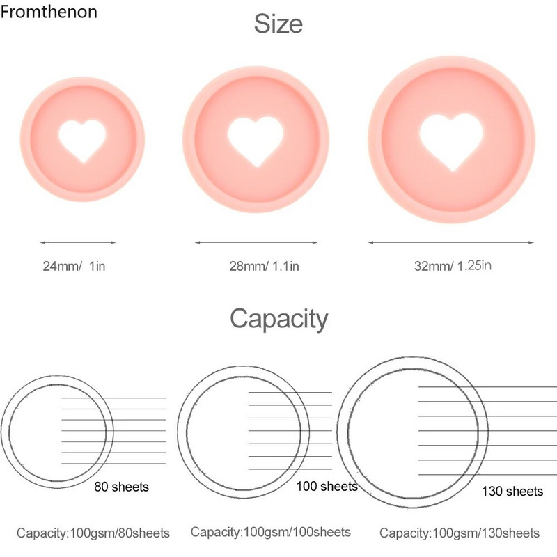 24 mm Macarons plastmasas iesiešanas gredzens, piemērots piezīmjdatoriem ar brīvām lapām, plānotājam Scrapbooking Mushroom Hole skolas iesiešanas piederumiem