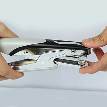 Стандартна ръчна ръкохватка No-Jam Тежък метален телбод Спестете усилия Телбод Офис стационарен