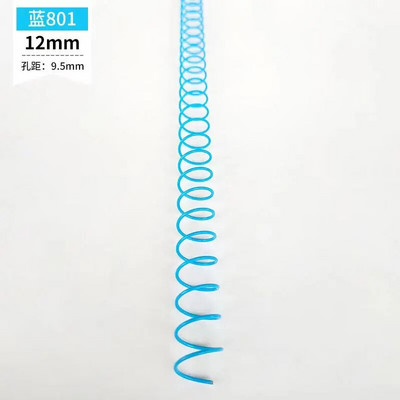 5 τμχ Α4 μεταλλικό συνδετικό σπιράλ 30 οπών Δακτύλιοι δεσίματος με χαλαρά φύλλα 12mm Μονό σπειροειδές ελατήριο σπειροειδής διάτρηση για σημειωματάριο Σχολικά είδη