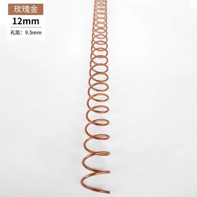 5 τμχ Α4 μεταλλικό συνδετικό σπιράλ 30 οπών Δακτύλιοι δεσίματος με χαλαρά φύλλα 12mm Μονό σπειροειδές ελατήριο σπειροειδής διάτρηση για σημειωματάριο Σχολικά είδη