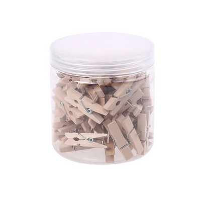 MOGII 30Pcs/Καρφίτσες για ταμείο & σχολικά επιστολόχαρτα Ανθεκτικές Ξύλινες καρφίτσες ώθησης με κλιπ Διακοσμητικά συνδετικά κολλήματα αντίχειρα για μαυροπίνακα από φελλό