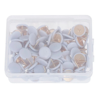 100 tk ümmarguse kujuga tihvtid Pöidlaküüniste teadetetahvel korkpaber Kaart Pöidlakööblid Kontori köitmisvarustus