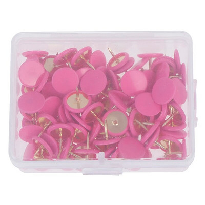 100 tk ümmarguse kujuga tihvtid Pöidlaküüniste teadetetahvel korkpaber Kaart Pöidlakööblid Kontori köitmisvarustus