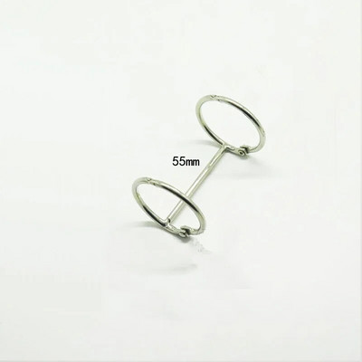 2 τμχ Μεταλλικό 2 θηλιών με χαλαρά φύλλα Δαχτυλίδι Βιβλίο βιβλιοδεσίας Δαχτυλίδια Σημειωματάριο Άλμπουμ Αποκομμάτων Κλιπ Βιντερ Α4 Μηχανή βιβλιοδεσίας χαρτικών γραφείου