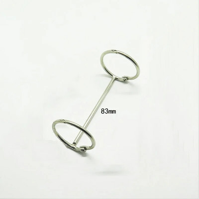 2 τμχ Μεταλλικό 2 θηλιών με χαλαρά φύλλα Δαχτυλίδι Βιβλίο βιβλιοδεσίας Δαχτυλίδια Σημειωματάριο Άλμπουμ Αποκομμάτων Κλιπ Βιντερ Α4 Μηχανή βιβλιοδεσίας χαρτικών γραφείου