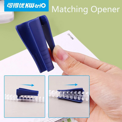 Σπειροειδής δακτύλιοι ελατηρίου ελατηρίου 30 οπών με χαλαρά φύλλα Πλαστικός δακτύλιος βιβλιοδεσίας για 30 τρύπες A4 A5 A6 Χαρτί σημειωματάριο Χαρτικά προμήθειες γραφείου