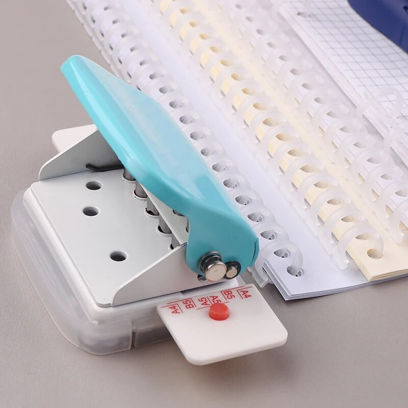 Σπειροειδής δακτύλιοι ελατηρίου ελατηρίου 30 οπών με χαλαρά φύλλα Πλαστικός δακτύλιος βιβλιοδεσίας για 30 τρύπες A4 A5 A6 Χαρτί σημειωματάριο Χαρτικά προμήθειες γραφείου