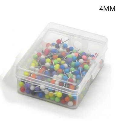 100 vnt Žemėlapio segtukai Smeigtukai Smeigtukai Plastikinė galvutė su plieniniu smaigaliu 4mm 11mm kamštienos lentos apsauginis smeigtukas Spalvotas smeigtukas Biuro reikmenys