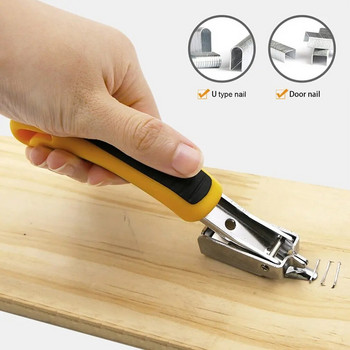Инструмент за издърпване на нокти Тапицерия Инструмент за издърпване на килими Отстраняване на телбод Tack Ofiice Claw Ръчен телбод Многофункционален ръчен повдигач за нокти