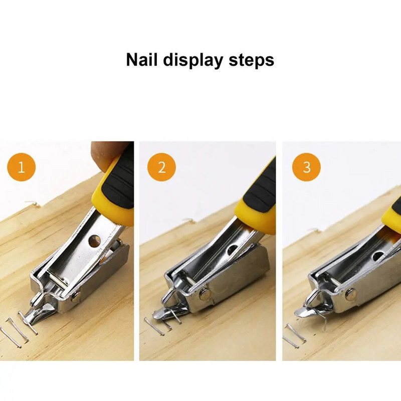 Nagų traukiklis apmušalų kilimų traukimo įrankis kabės nuėmiklis Tack Ofiice Claw rankinis segiklis Daugiafunkcis rankinis nagų pakėliklis