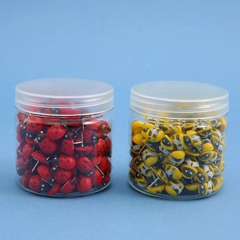 50 τεμάχια τεμάχια Thumb Tacks Push Pin Διακοσμητική πινελιά σπιτιού για τοίχο από φελλό