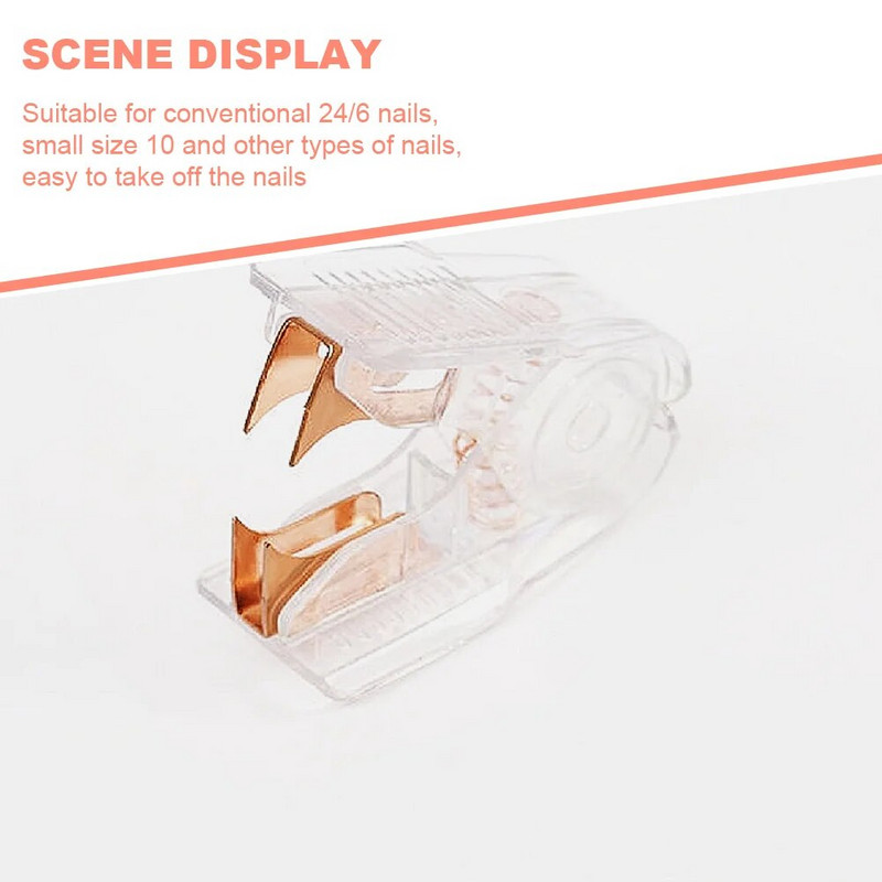 Mini kabės Biuro priedų nuėmiklis Nešiojamas segtukas Anga Punch Study Student plastiko nuėmimo įrankis