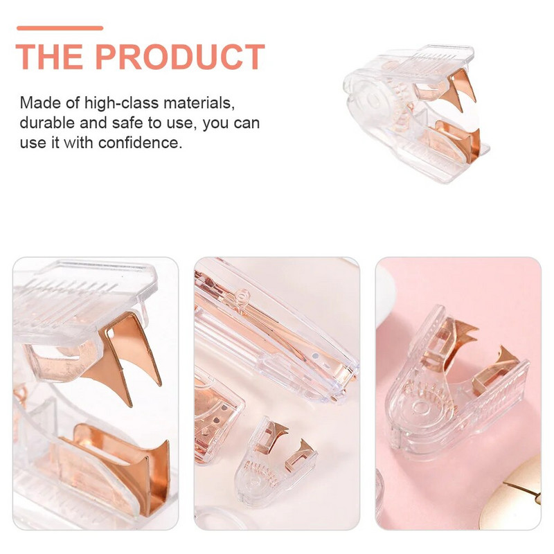 Mini kabės Biuro priedų nuėmiklis Nešiojamas segtukas Anga Punch Study Student plastiko nuėmimo įrankis