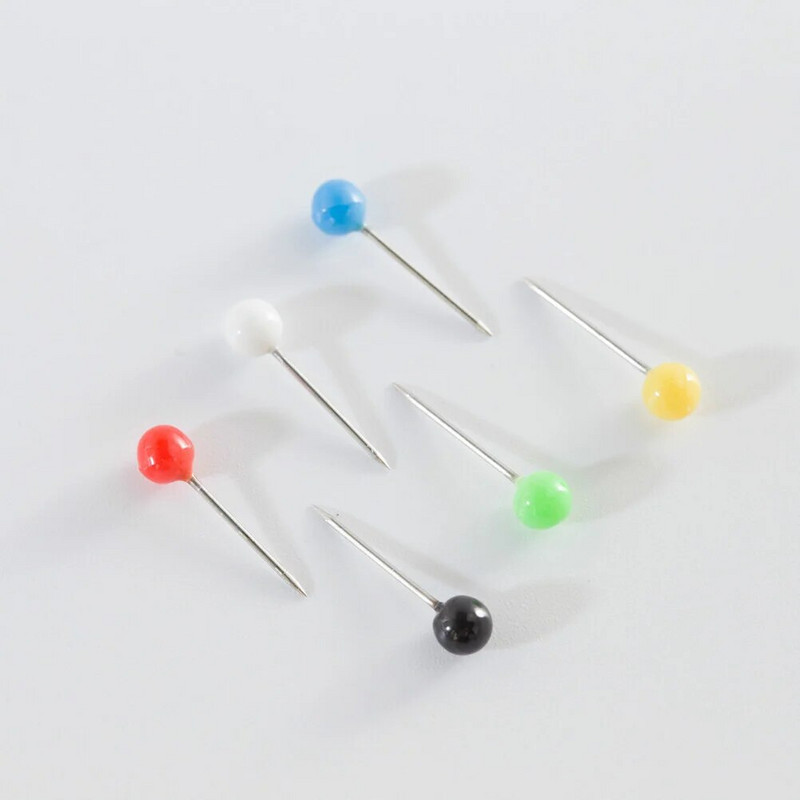 500 gab. Krāsaini spiedpogas īkšķa spraudņi Apaļš karte Īkšķis skolas biroja tāfelei Mājai DIY sienas foto fiksācijas piederumi (