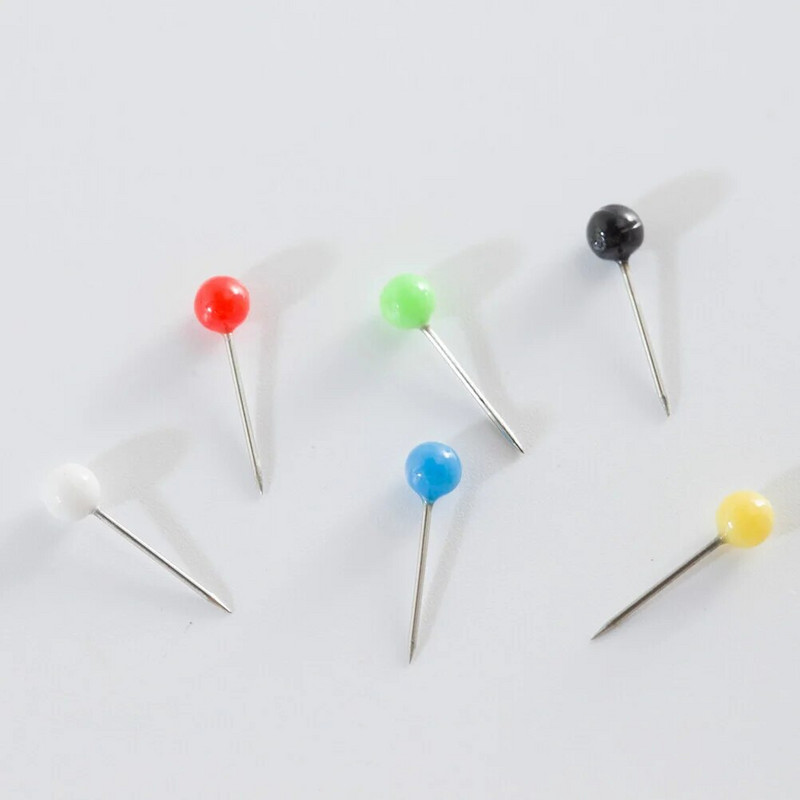 500 gab. Krāsaini spiedpogas īkšķa spraudņi Apaļš karte Īkšķis skolas biroja tāfelei Mājai DIY sienas foto fiksācijas piederumi (