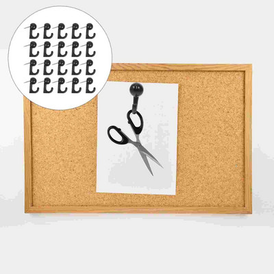 Γάντζοι καρφίτσας ώθησης: 50 τμχ Καρφίτσες καρφίτσας Διαφανείς καρφίτσες τοίχου Κρεμαστά καρφιά Διακοσμητικό ώθηση για Φελλό Πίνακας ανακοινώσεων Χάρτης Φωτογραφίες Ημερολόγιο