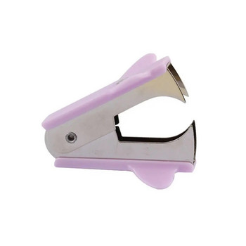 Macaron Color Mini Staples Remover Многофункционален инструмент за извличане на телбодове с по-малко усилия Многофункционален инструмент за извличане на телбод Общ инструмент за изваждане на скоби Офис консумативи