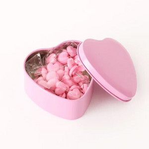 TUTU Rozā spiedpoga Papīra saspraudes Kawaii Kancelejas preces Caurspīdīgi Saspraudes Saspraudes Fotogrāfijas Biļetes Piezīmes Vēstules Īkšķis komplekts Kancelejas piederumi H0294