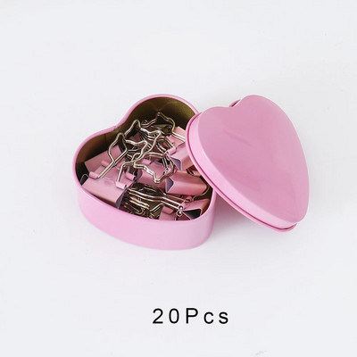 TUTU Rozā spiedpoga Papīra saspraudes Kawaii Kancelejas preces Caurspīdīgi Saspraudes Saspraudes Fotogrāfijas Biļetes Piezīmes Vēstules Īkšķis komplekts Kancelejas piederumi H0294