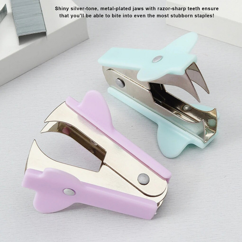 3x patvarus ir universalus segtukų traukiklis, būtinas mokykloms Daugiafunkcinis segtukų ištraukimo įrankis mokyklai