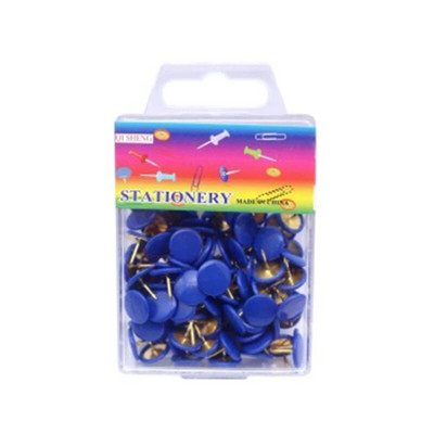 OFBK 100 vienetų Spalvų segtukas Mielas apvalumas Dekoratyviniai smeigtukai Smeigtukai sienoms kamštinėms lentoms Popierius, skelbimų lenta