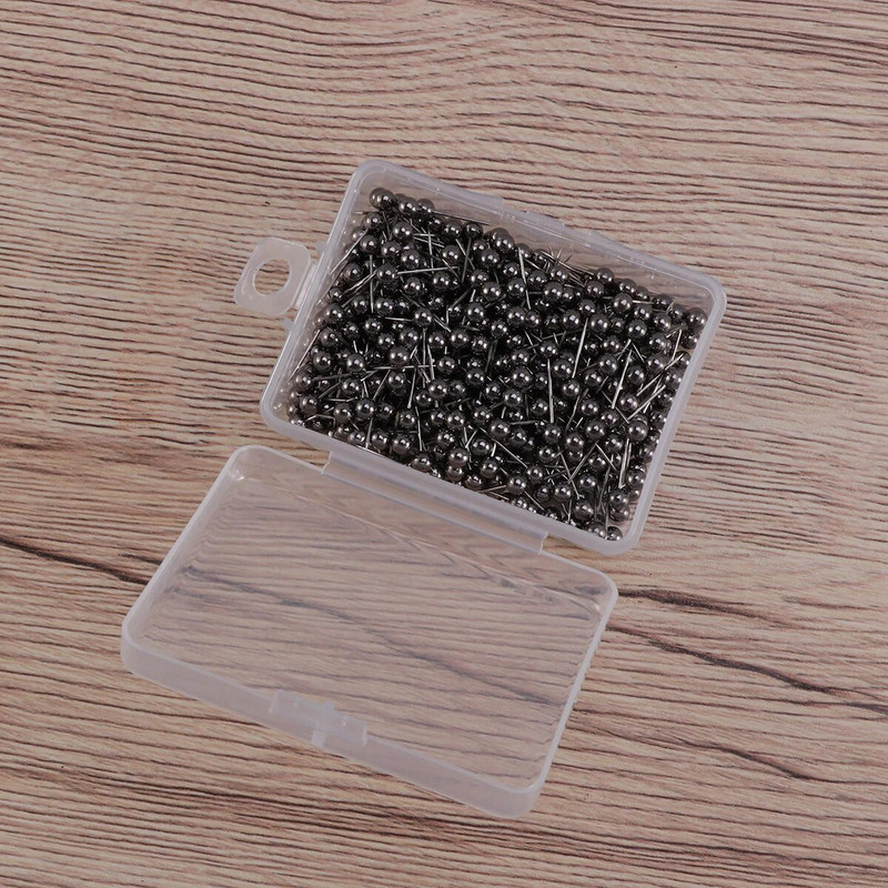 400 tk ümmargune peakaart lipp Push kaardiklambrid, metallist fikseeritud plastikust ümmargune kuulnõela kork kooli kodukontori jaoks (kuldne)